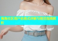 海角社区用户名格式详解与规范指南解析