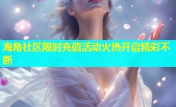 海角社区限时充值活动火热开启精彩不断