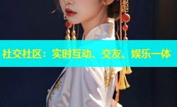 社交社区：实时互动、交友、娱乐一体