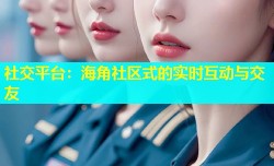 社交平台：海角社区式的实时互动与交友