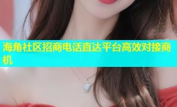 海角社区招商电话直达平台高效对接商机