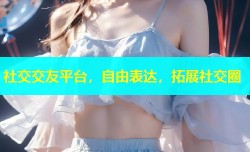 社交交友平台，自由表达，拓展社交圈