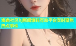 海角社区hj新闻爆料互动平台实时聚焦热点事件