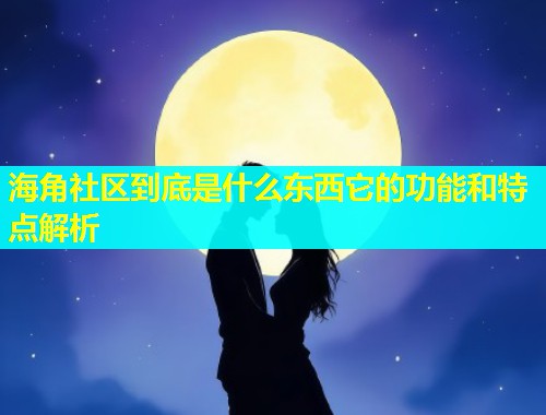 海角社区到底是什么东西它的功能和特点解析  第1张