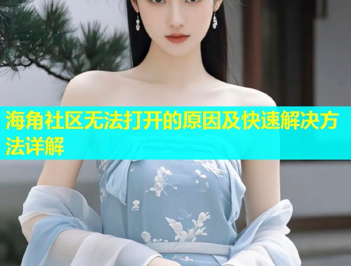 海角社区无法打开的原因及快速解决方法详解  第1张