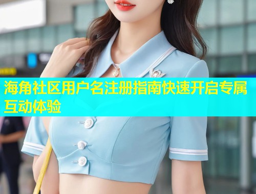 海角社区用户名注册指南快速开启专属互动体验  第1张