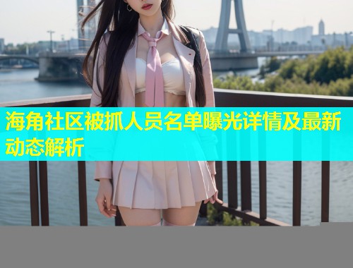海角社区被抓人员名单曝光详情及最新动态解析  第2张