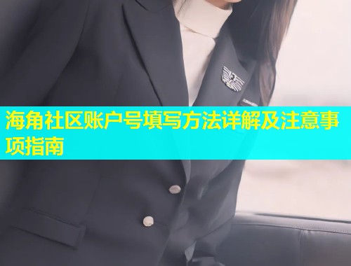 海角社区账户号填写方法详解及注意事项指南  第1张