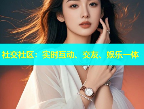 社交社区：实时互动、交友、娱乐一体  第2张