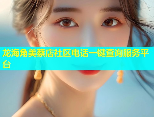 龙海角美蔡店社区电话一键查询服务平台  第1张